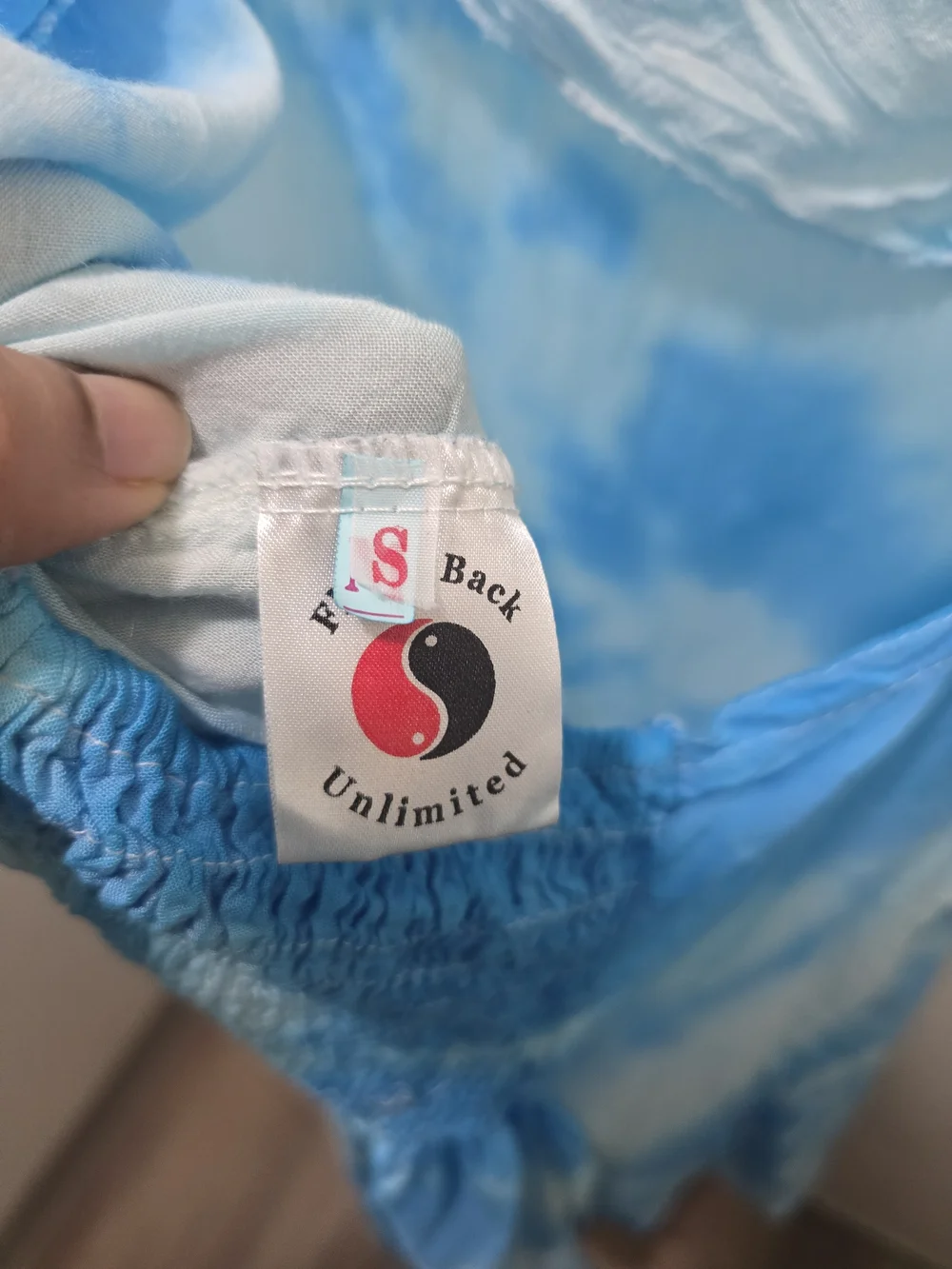 ​Flash Back Unlimited Tie Dye Rayon Mini Dress - Picture 7 of 14